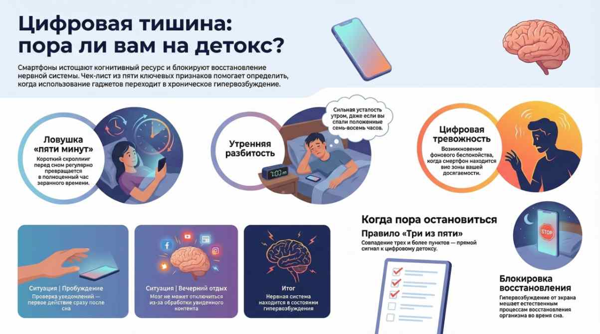 Цифровая тишина: пора ли вам на детокс?